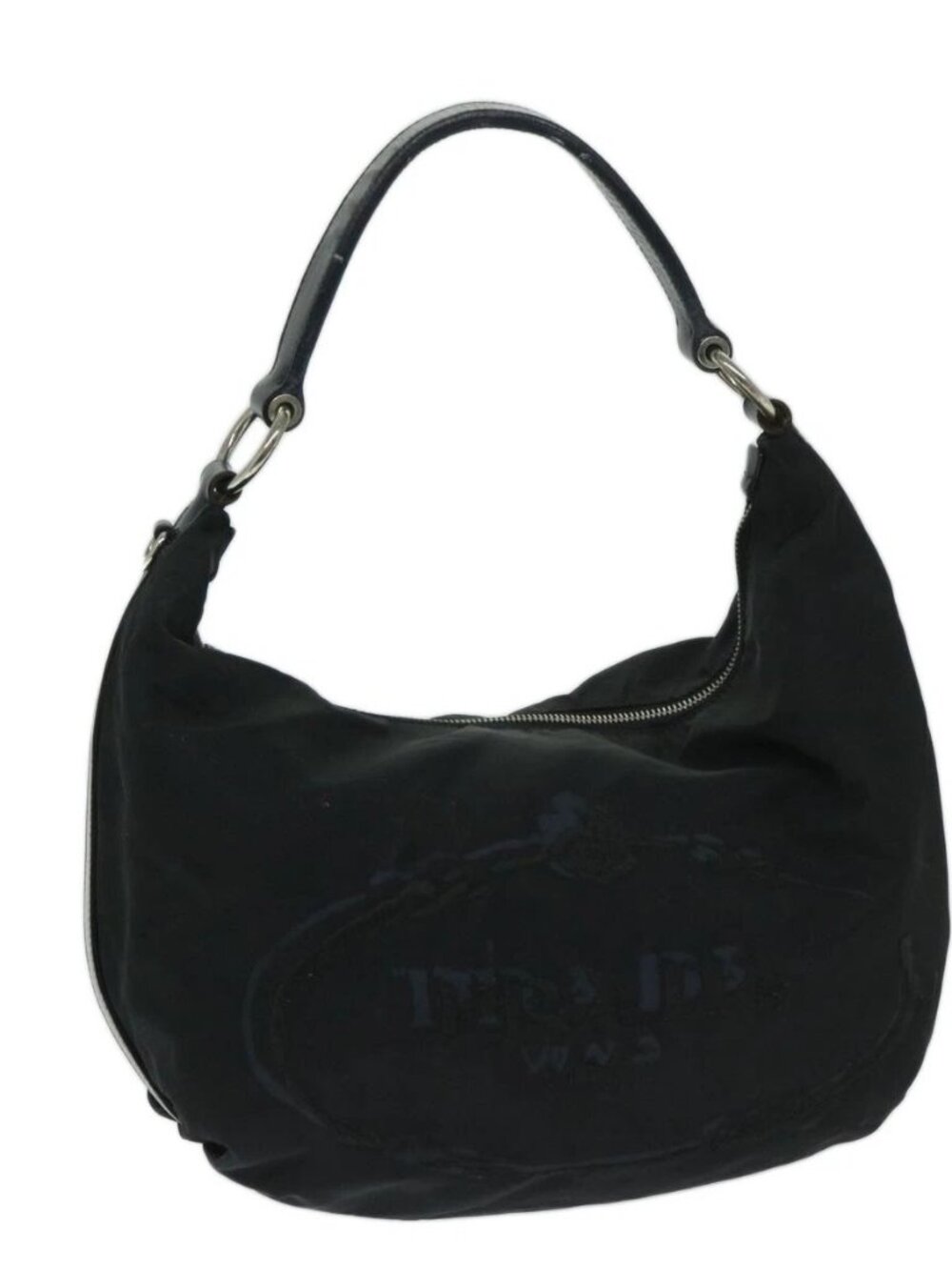 PRADA Shoulder Bag Nylon Black Auth - Picture 2 of 16